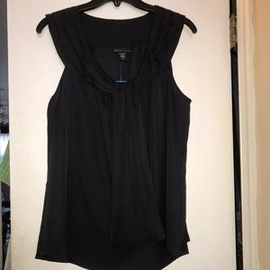 NWT Black Sheer Tank Top